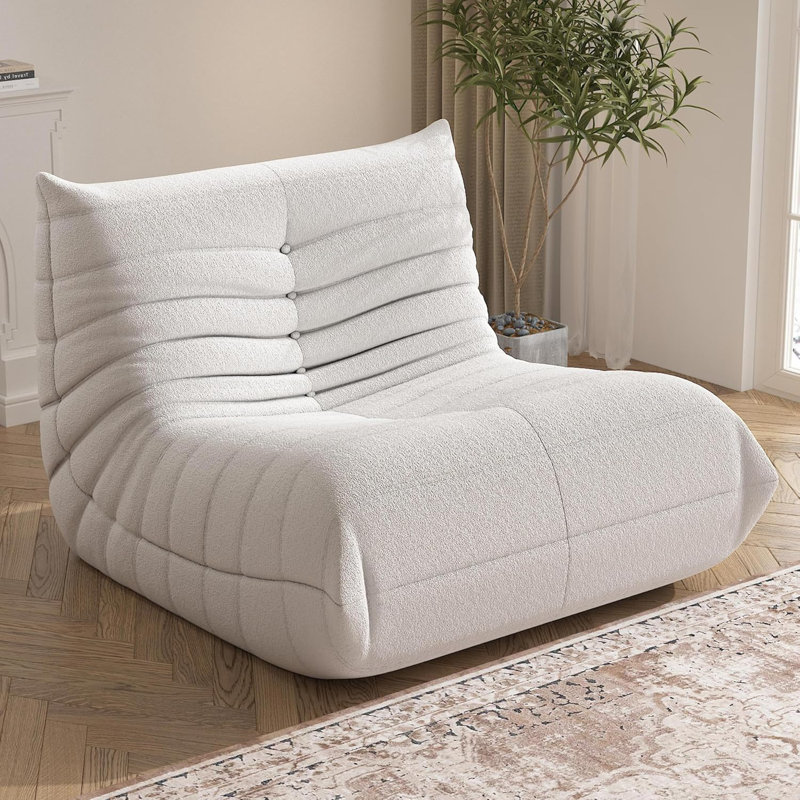Bean Bag Chair Sofa Sack Big Beanbag Chair for Adults Fireside Bean Bag Lounger Memory Foam Chair for Home Apartment or Gaming Venue Trule Fabric